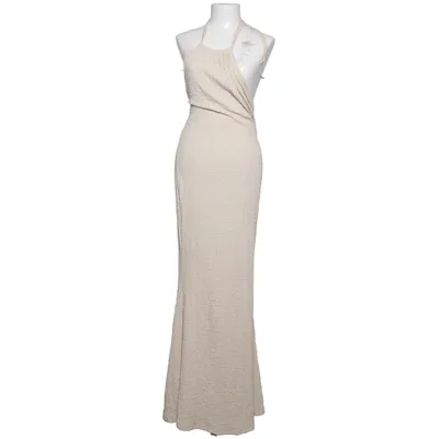 Halterneck dress (Beige) from NA-KD Elastane, Polyester