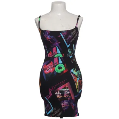 Jurk (Zwart, Meerkleurig) van Desigual Elastaan, Viscose