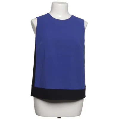 Top (Blue, Black) from Boden Elastane, Polyester, Viscose