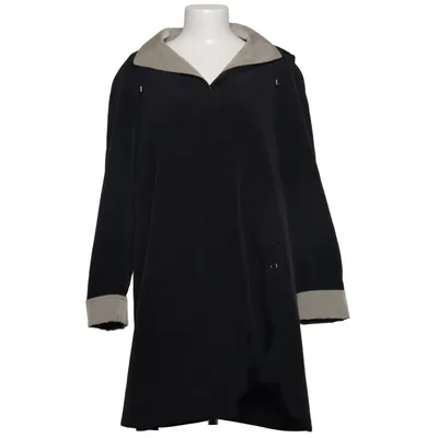 Trenchcoat (Svart, Beige) från Gallery Akryl, Bomull, Polyester