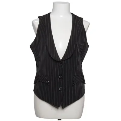 Gilet de costume (Noir) de Steve Élasthane, Polyester, Viscose
