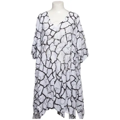 Top (Black, White) from Túrbulence Polyester, Viscose