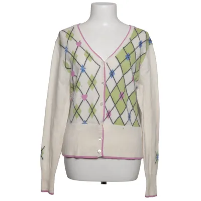 Cardigan (Blanc, Vert, Multicolore) de Jobis Angora, Laine
