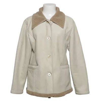 Veste en peau de mouton retournée (Beige) de Energy Polyester