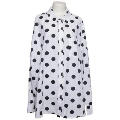 Blouse (White, Black) from Essentiel Antwerp Cotton
