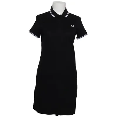 Pikéklänning (Svart, Vit) från Fred Perry Bomull, Elastan