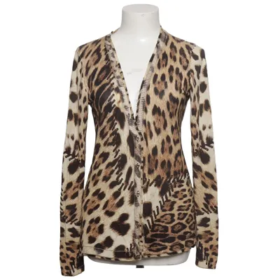 Strickjacke (QTM510 MS287) von Roberto Cavalli Elasthan, Seide