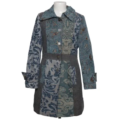 Coat (Blue, Turquoise, Multicolored) from Rainbow