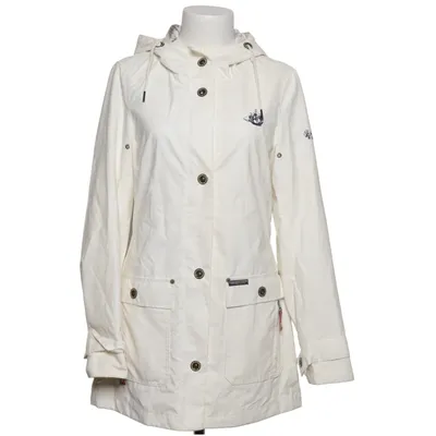 Regenjas (Wit) van Schmuddelwedda Katoen, Polyester