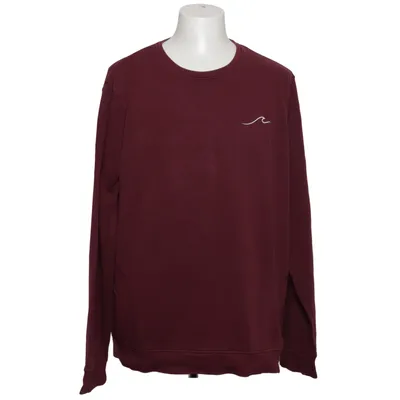 Sweatshirt (Rood) van Crew Clothing Co. Organisch katoen, Gerecycled polyester