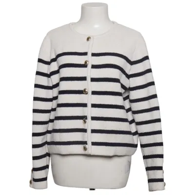 Kofta (Vit, Svart) från H&M Modern Classic Polyester, Viskos, Polyamid