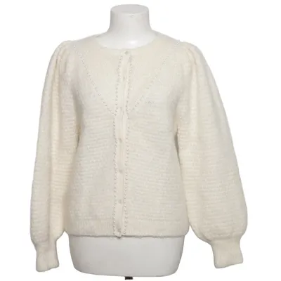 Cardigan (Hvid) fra La Maille Sézane Elastan, Mohair, Polyamid, Uld