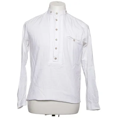 T-shirt manches longues (Blanc) de Stockerpoint Coton