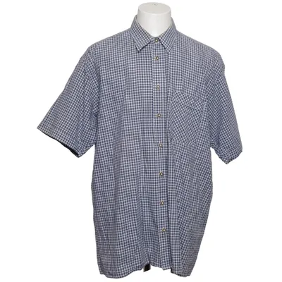 Chemise à manches courtes (Bleu, Blanc) de Trachten