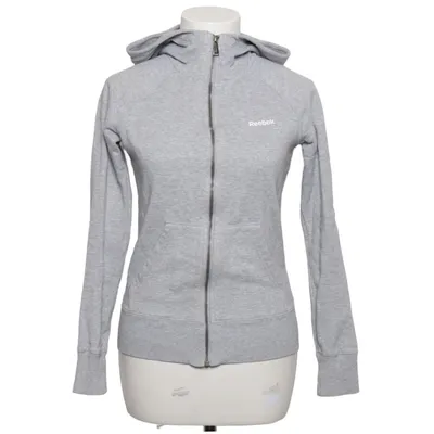 Hoodie (Gray) from Reebok Cotton, Elastane, Polyester