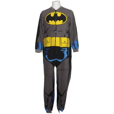 Mjukisdräkt (Grå, Flerfärgad) från Batman Elastan, Polyester