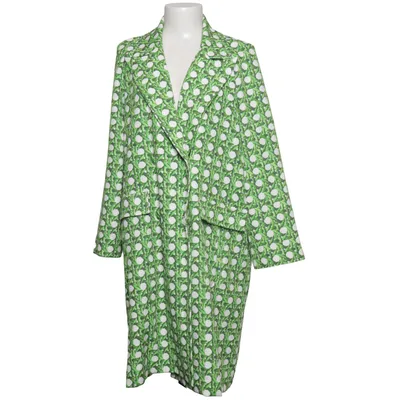 Coat (Green, White) from Sem Per Lei Elastane, Polyester