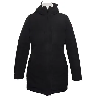 Parka (Noir) de Canada Goose Coton, Duvet, Fourrure, Nylon, Polyester
