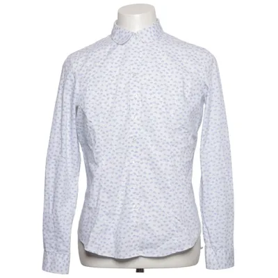 Shirt (Wit, Blauw) van Kew 159 Katoen, Elastaan, Polyester