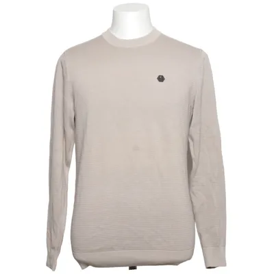 Strickpullover (Beige) von No Excess Baumwolle