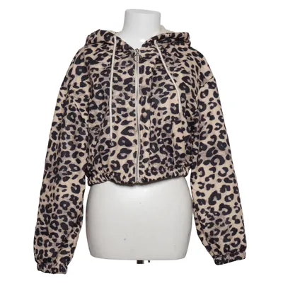 Huvtröja (Beige, Svart) från Shein Polyester