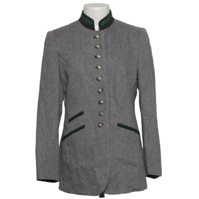 Blazer (Gris, Vert) de H. Moser Acétate, Acrylique, Polyamide, Viscose, Laine