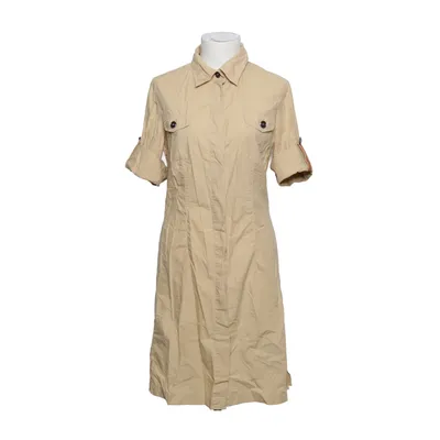 Shirt dress (Beige) from Edited Cotton, Elastane