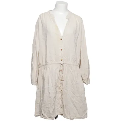 Klänning (Beige) från H&M Bomull, Linne