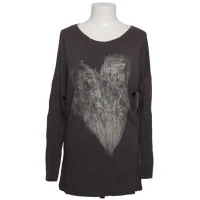 Langærmet t-shirt (Grå) fra Summum Woman Viscose
