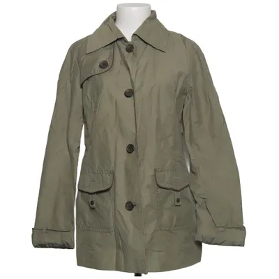 Trenchcoat (Grön) från ESPRIT Bomull, Polyamid, Polyester