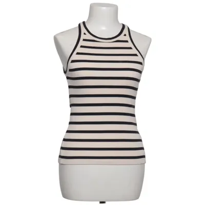 Débardeur (Blanc, Noir) de Massimo Dutti Coton