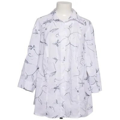 Chemise (Blanc, Bleu) de My Way FER Coton, Polyester