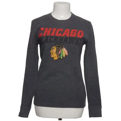 T-shirt à manches longues (Gris, Multicolore) de NHL Coton, Polyester