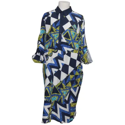Shirt dress (Blue, White, Yellow, Multicolored) from Sheilay