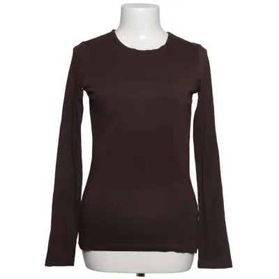 Lange mouwen shirt (Bruin) van Lefties Katoen, Elastaan