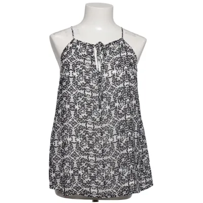 Halter neck top (Black, White) from Now Polyester