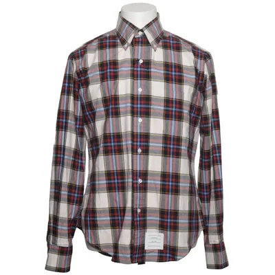 Chemise (Beige, Rouge, Bleu) de Thom Browne Coton