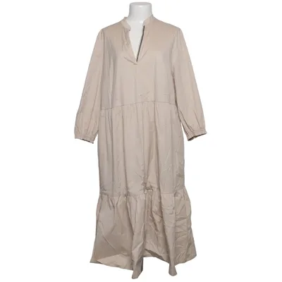 Robe (Beige) de Va Bene Coton, Élasthane, Polyamide