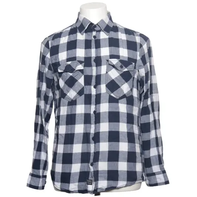 Flannel shirt (Blue, White) from Chapter Cotton