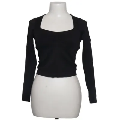 Crop top (Black) from Teveo Elastane, Polyamide