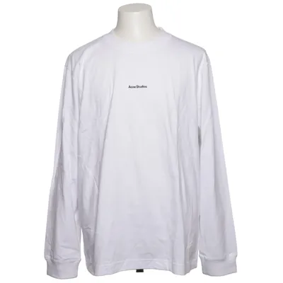 Langarmshirt (Weiß) von Acne Studios Baumwolle