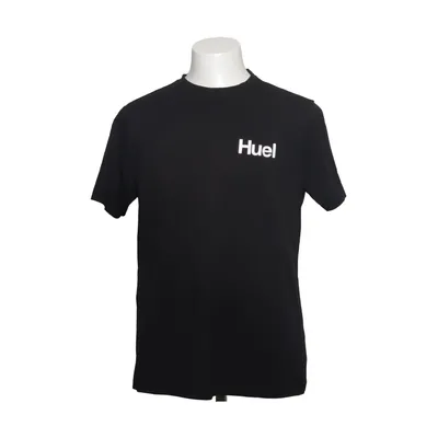 T-shirt (Svart) från Huel Bomull, Elastan
