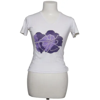 T-shirt (Blanc, Violet) de SNOW