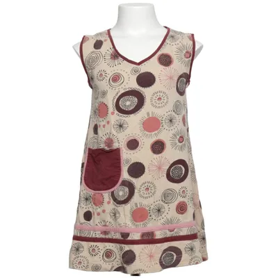 Jurk (Beige, Roze, Bruin) van Fairytale Fashion Katoen