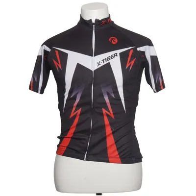 Bicycle shirt (Black, White, Red) from Rogelli Polyester
