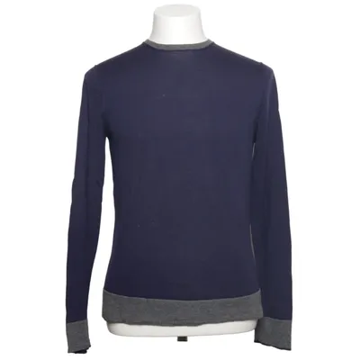 Sweater (Blå, Grå) fra Paolo Pecora Merinould