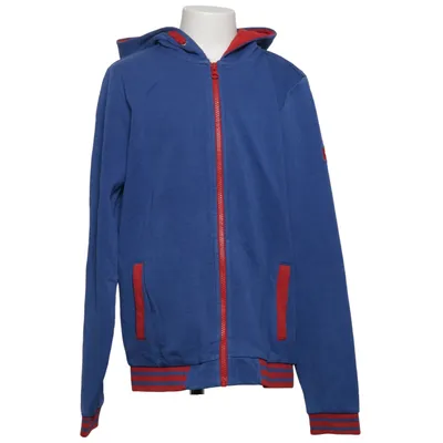 Hoodie (Blue, Red) from Engelbert Strauss Cotton, Polyester