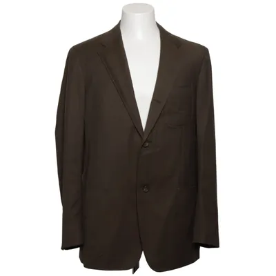 Blazer (Grå) fra Versace Kashmir, Cupro, Elastan, Uld