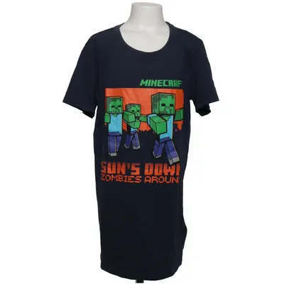 T-shirt (Blue, Multicolored) from Mojang Cotton