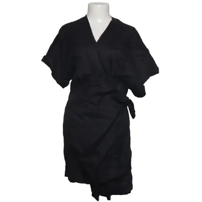 Wrap dress (Black) from & Other Stories Linen